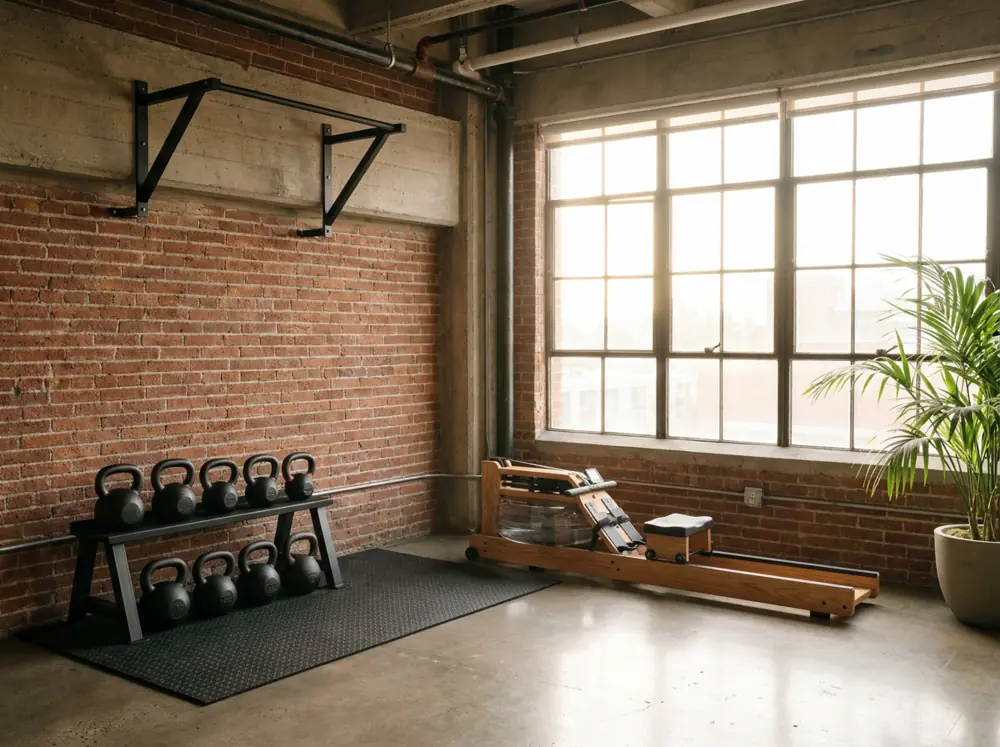 A home training setup used alongside low testosterone treatment in Delaware